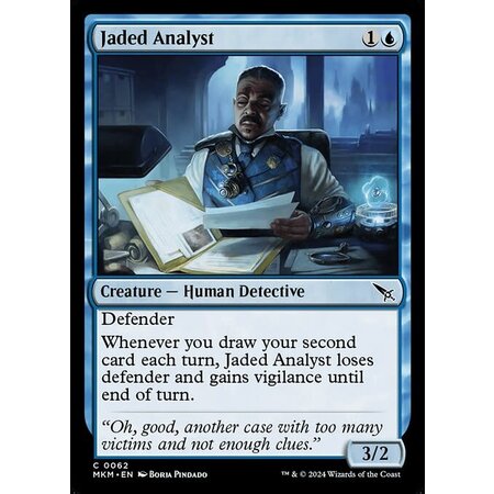 Jaded Analyst - Foil