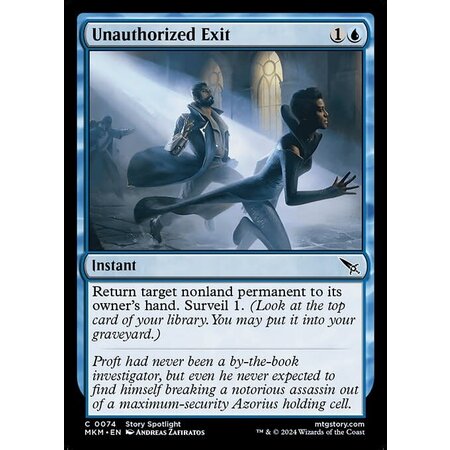 Unauthorized Exit - Foil