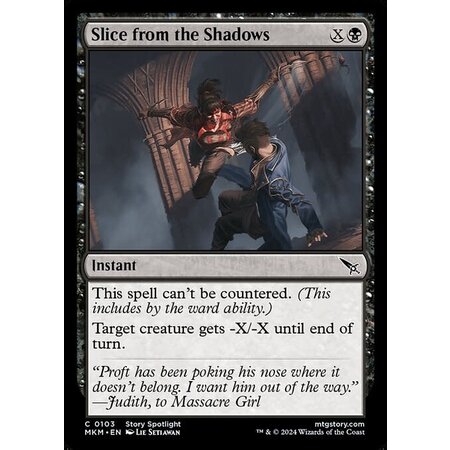 Slice from the Shadows - Foil
