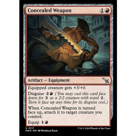 Concealed Weapon - Foil