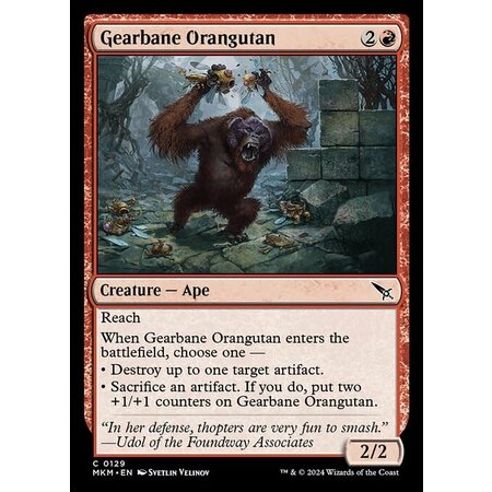 Gearbane Orangutan - Foil