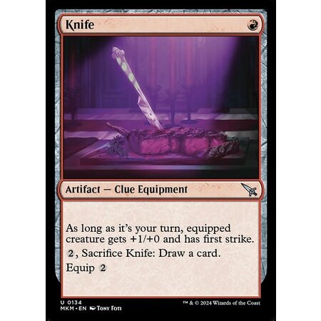 Knife - Foil