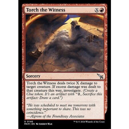 Torch the Witness - Foil