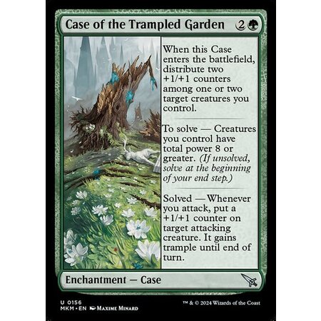 Case of the Trampled Garden - Foil