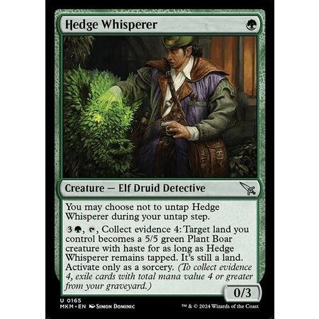 Hedge Whisperer - Foil