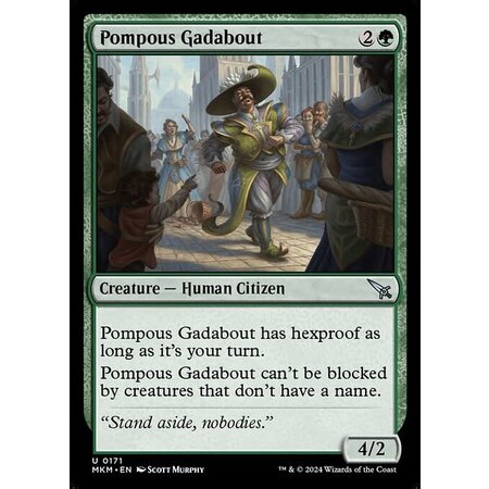 Pompous Gadabout - Foil