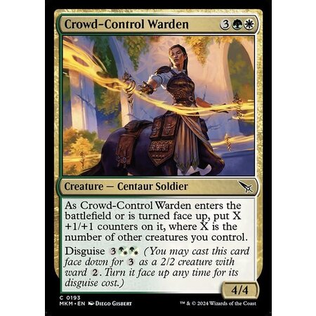 Crowd-Control Warden - Foil