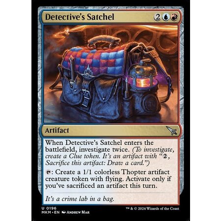 Detective's Satchel - Foil