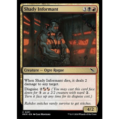 Shady Informant - Foil