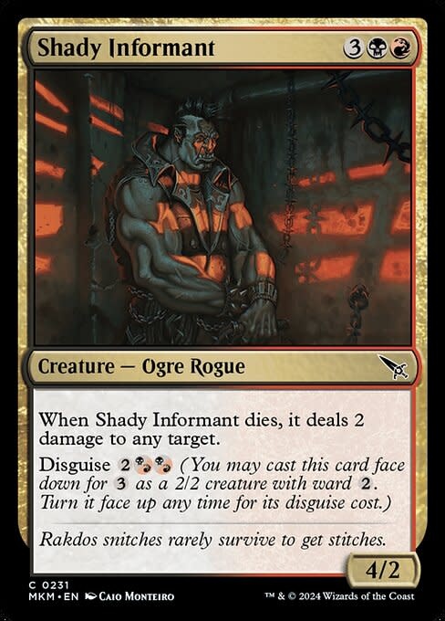 Shady Informant - Foil