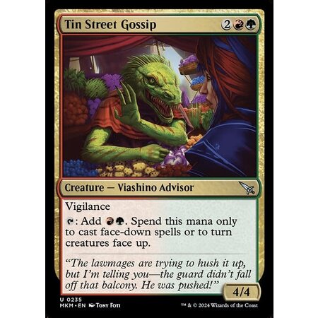 Tin Street Gossip - Foil