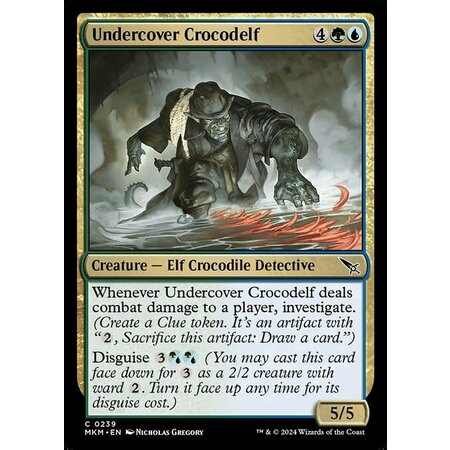 Undercover Crocodelf - Foil