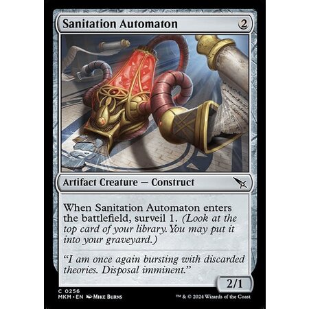 Sanitation Automaton - Foil