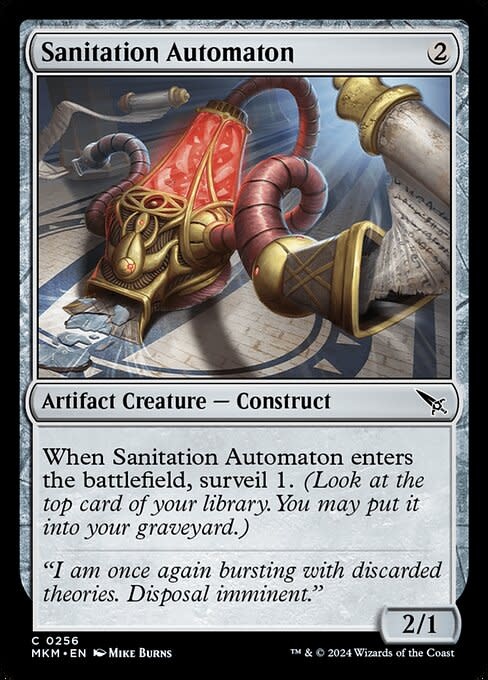 Sanitation Automaton - Foil