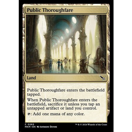 Public Thoroughfare - Foil