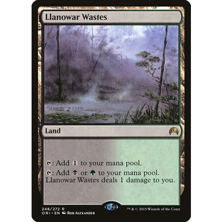 Llanowar Wastes