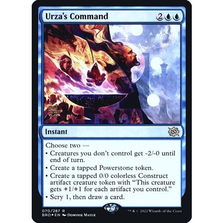 Urza's Command - Foil - Prerelease Promo