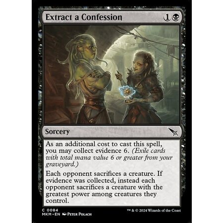 Extract a Confession - Foil