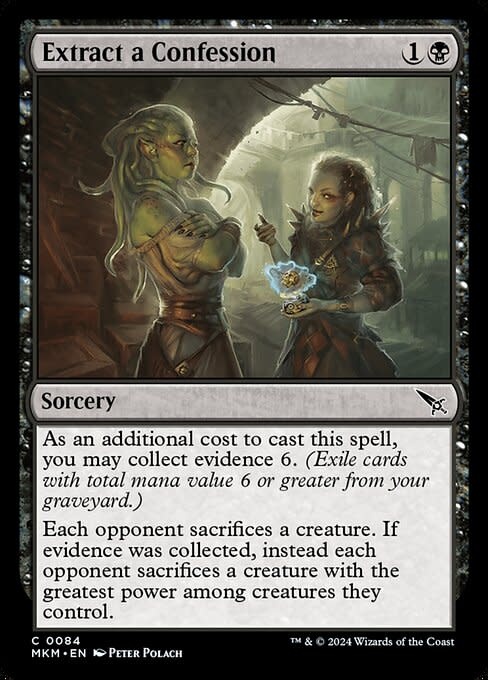 Extract a Confession - Foil