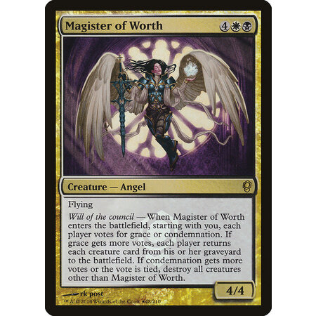 Magister of Worth - Foil - Launch Promo