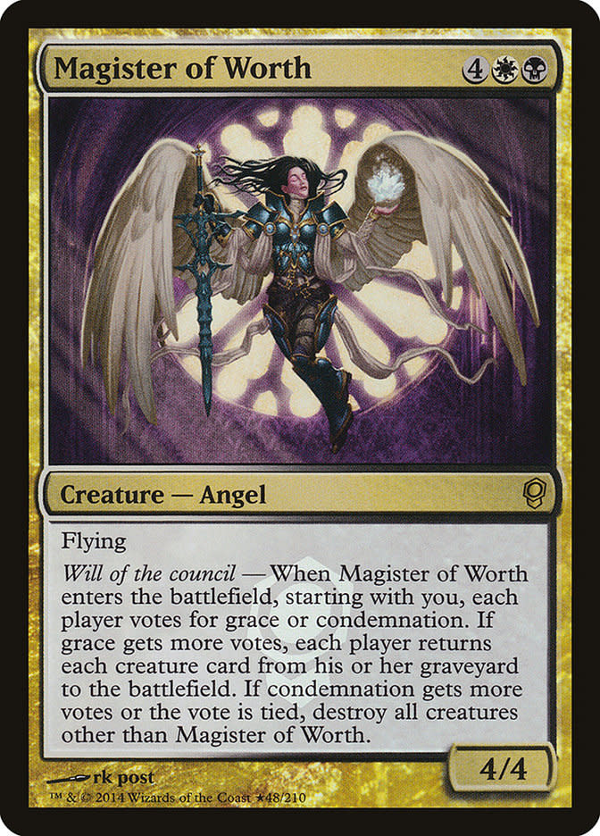 Magister of Worth - Foil - Launch Promo