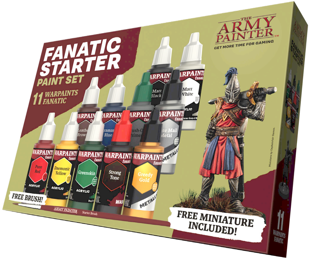 PREORDER - Warpaints: Fanatic Starter Set