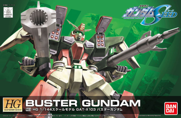 HGCE 1/144 Buster Gundam