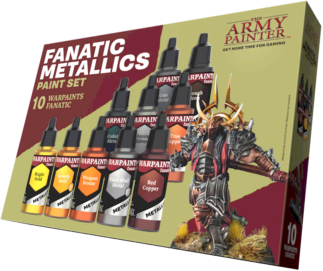 PREORDER - Warpaints: Fanatic Metallic Colours Paint Set