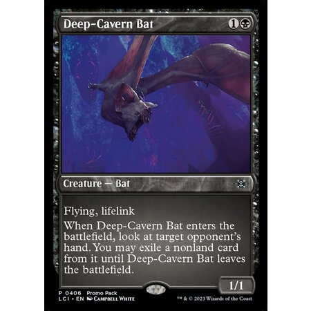 Deep-Cavern Bat - Promo Pack