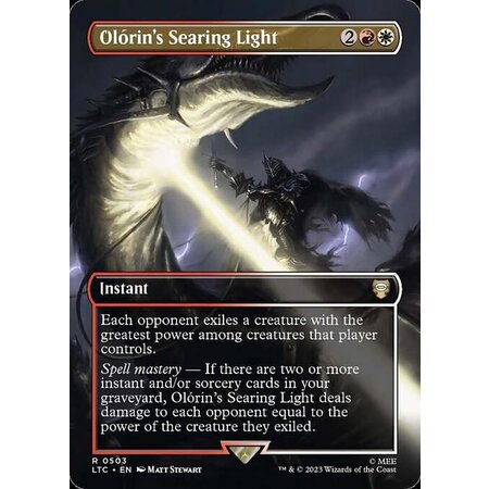 Olorin's Searing Light - Foil