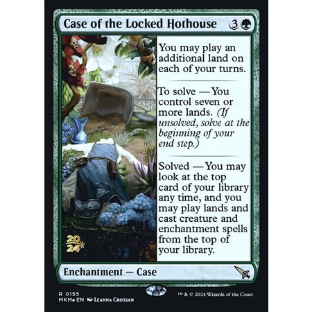 Case of the Locked Hothouse - Foil - Prerelease Promo