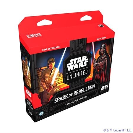 Star Wars Unlimited: Spark of Rebellion Two Player Starter Set