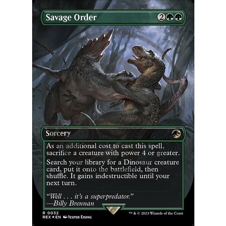 Savage Order - Emblem Foil