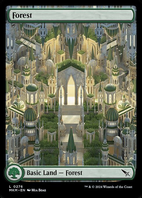 Forest (276) - Full Art Impossible Land