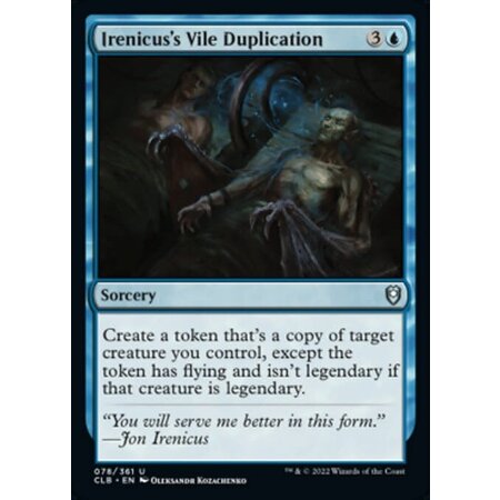 Irenicus's Vile Duplication