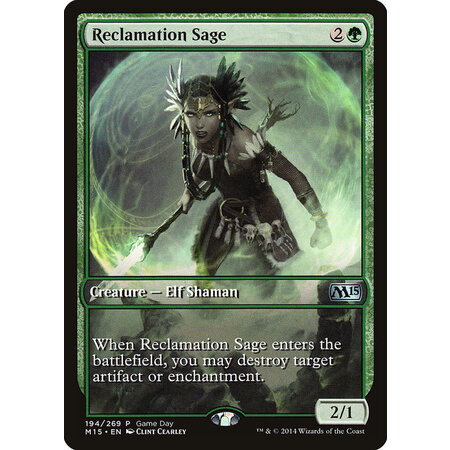 Reclamation Sage - Game Day Promo