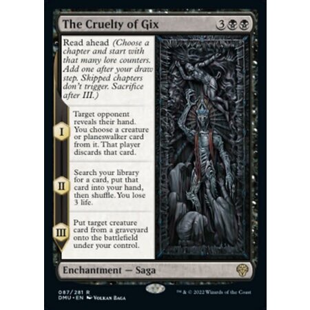 The Cruelty of Gix - Foil