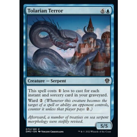 Tolarian Terror - Foil
