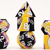 Gaymer Sharp-Edge Silicone Rubber Pride RPG Set - Nonbinary