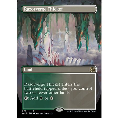 Razorverge Thicket - Foil