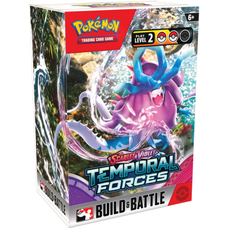 Pokemon Build & Battle Box - Temporal Forces **Comes with 3 bonus Temporal Forces booster packs while supplies last**