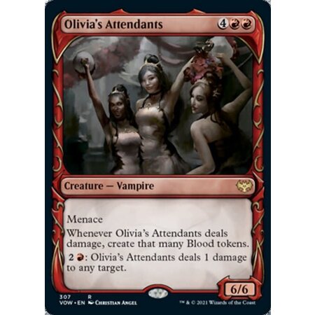 Olivia's Attendants - Foil