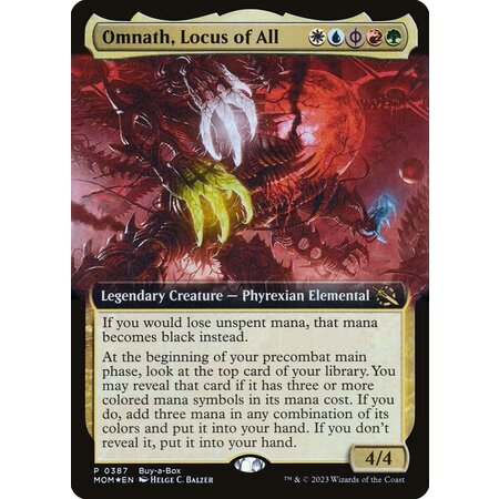 Omnath, Locus of All - Foil - Buy-a-Box Promo