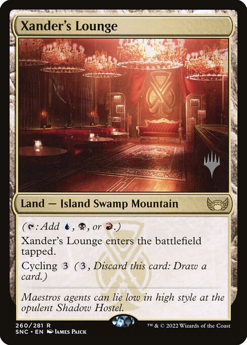 Xander's Lounge - Promo Pack
