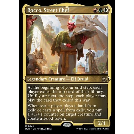 Rocco, Street Chef - Foil Etched