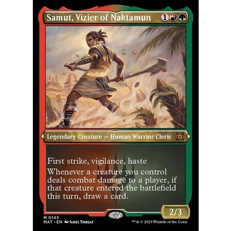 Samut, Vizier of Naktamun - Foil Etched