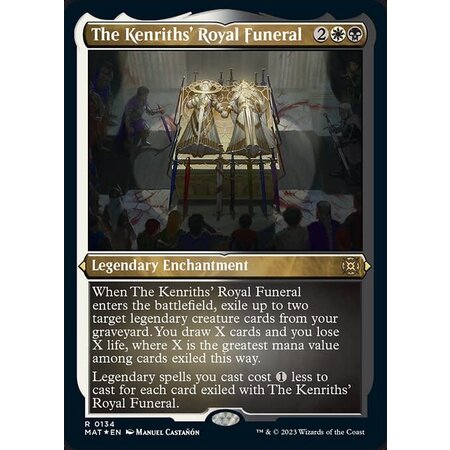The Kenriths' Royal Funeral - Foil Etched