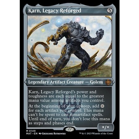 Karn, Legacy Reforged - Foil Etched