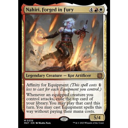 Nahiri, Forged in Fury - Foil