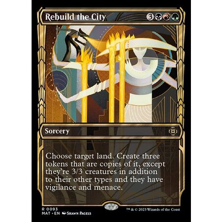 Rebuild the City - Foil